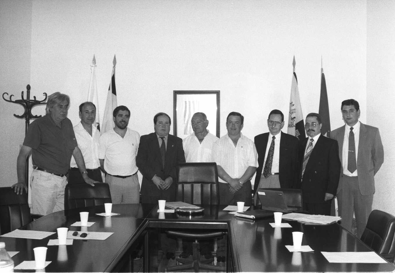 Nueva corporación municipal en Arroyo tras las elecciones de junio de 1995.