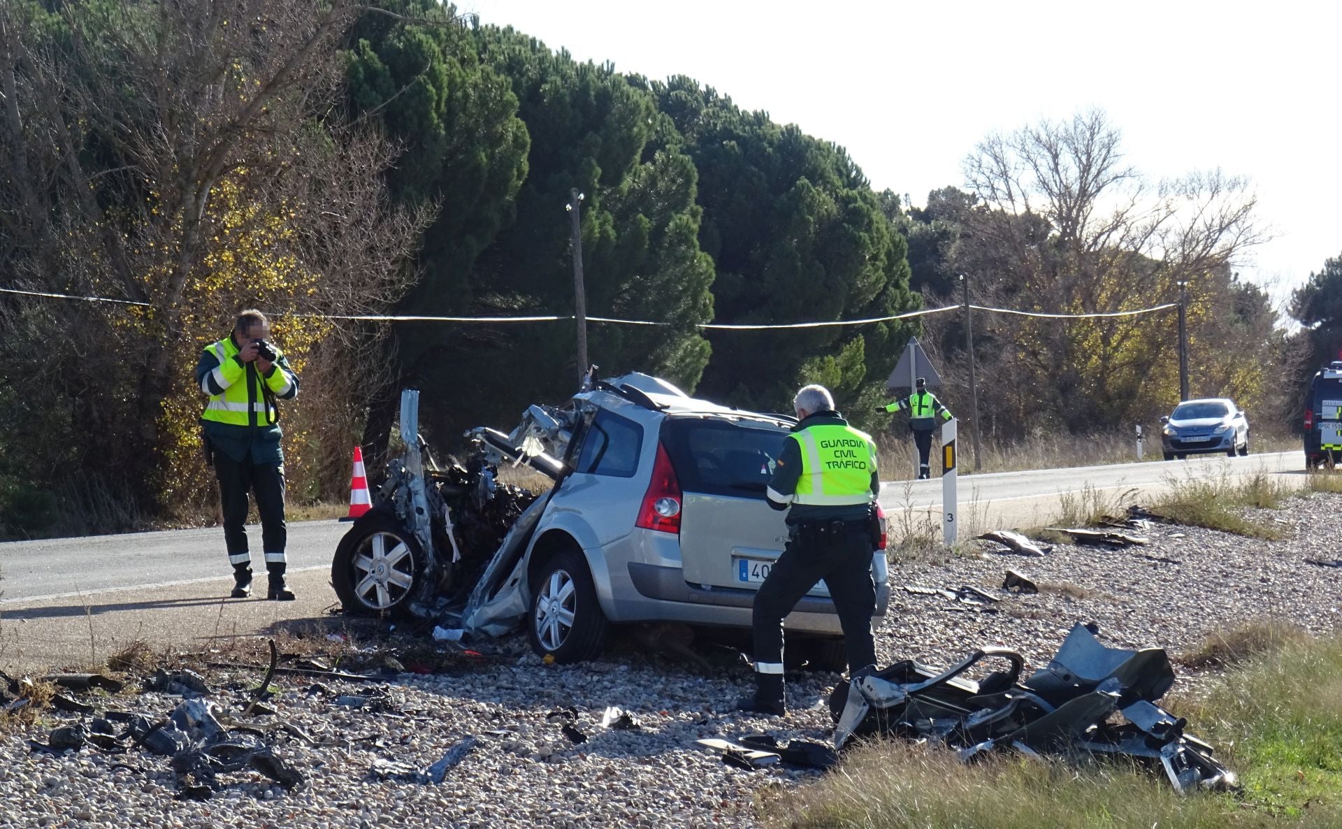 Accidente en La Pedraja de Portillo con un muerto