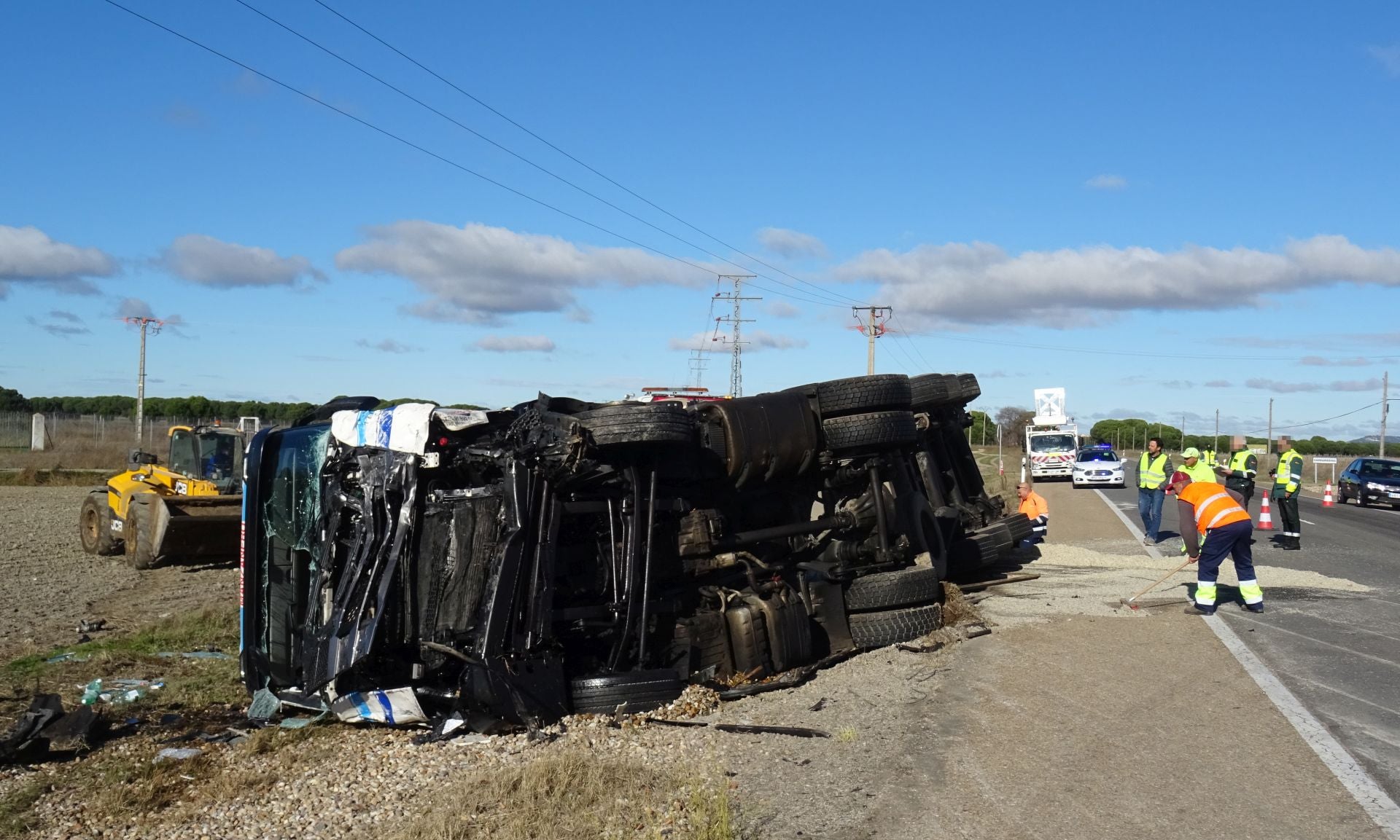 Accidente en La Pedraja de Portillo con un muerto