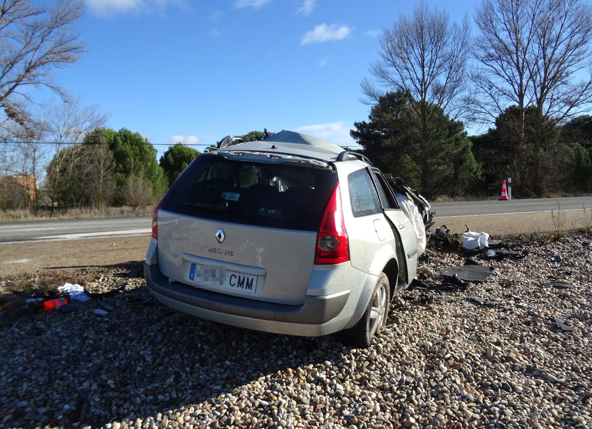 Accidente en La Pedraja de Portillo con un muerto