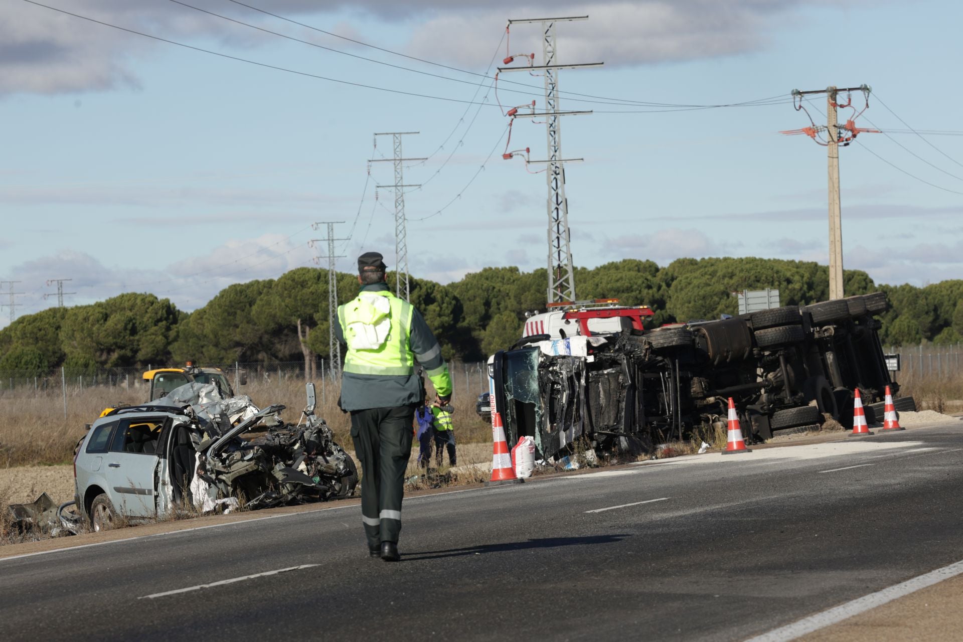 Accidente en La Pedraja de Portillo con un muerto