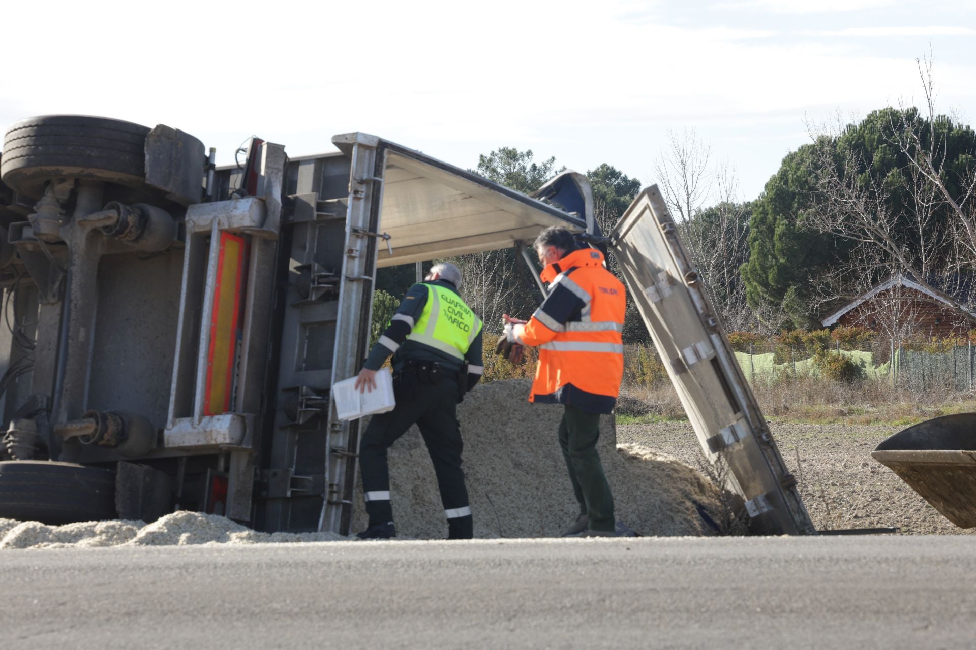 Accidente en La Pedraja de Portillo con un muerto