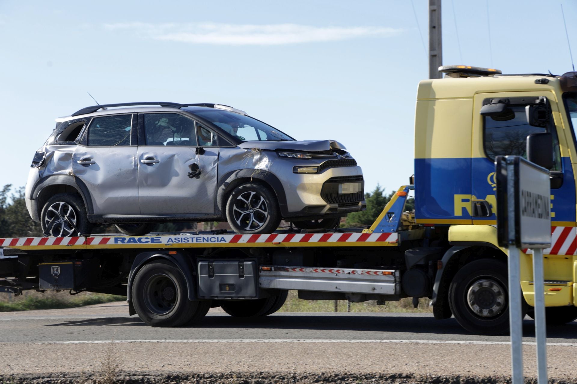 Accidente en La Pedraja de Portillo con un muerto