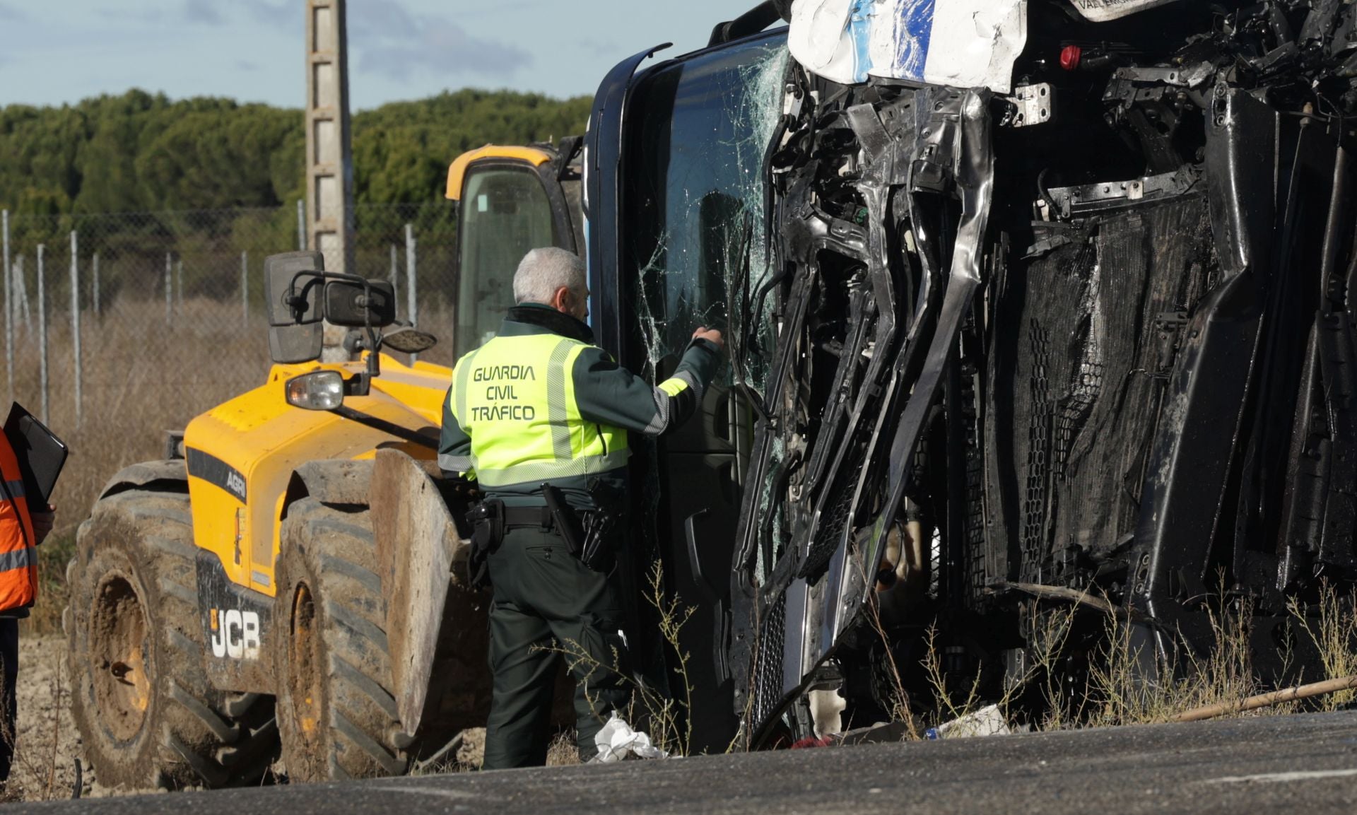 Accidente en La Pedraja de Portillo con un muerto