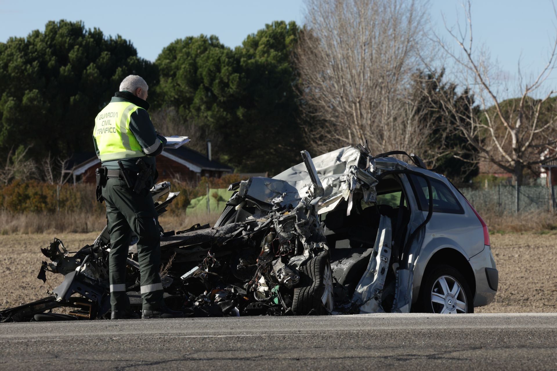 Accidente en La Pedraja de Portillo con un muerto