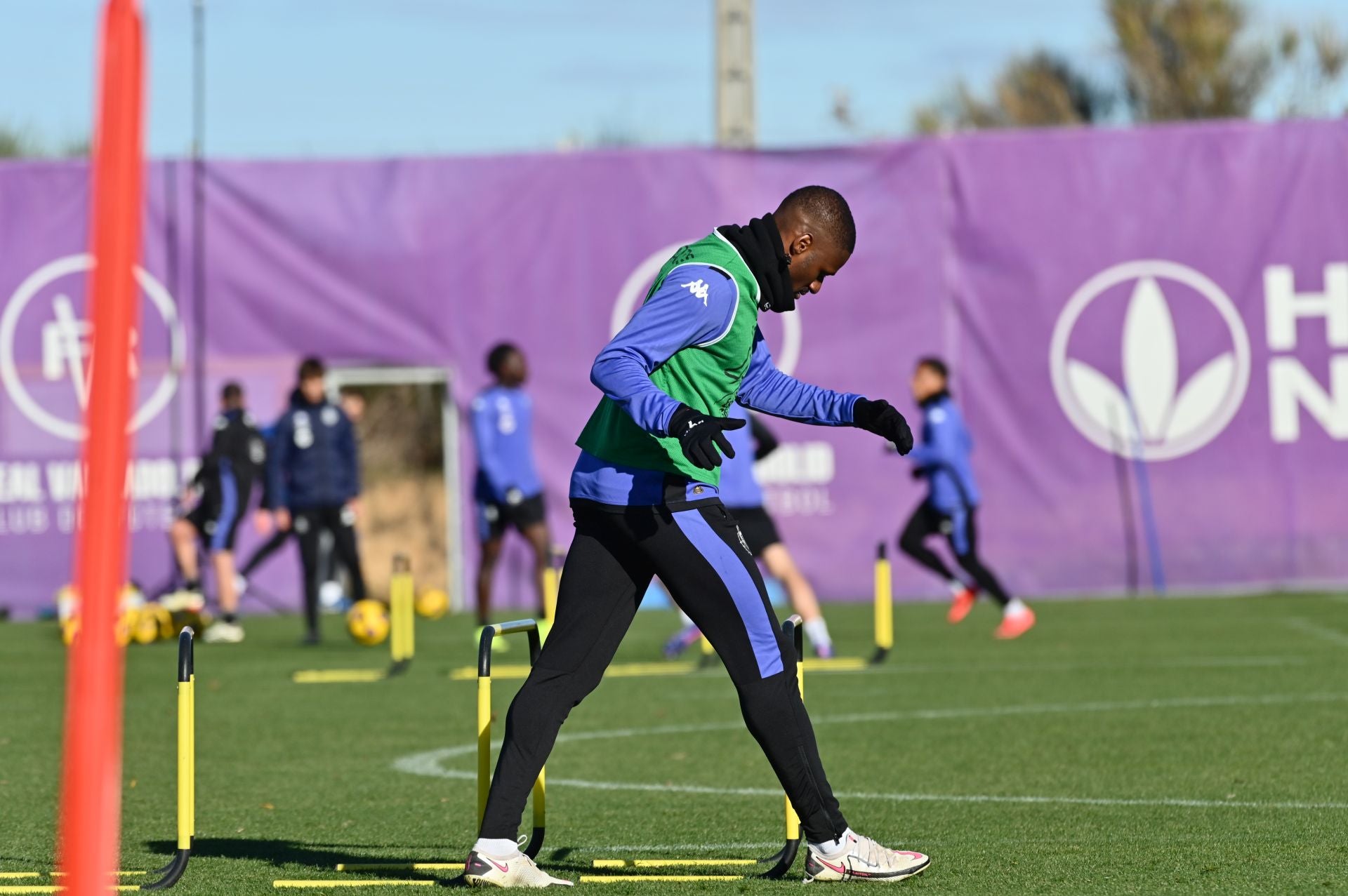 Entrenamiento del Real Valladolid