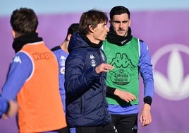 Entrenamiento del Real Valladolid