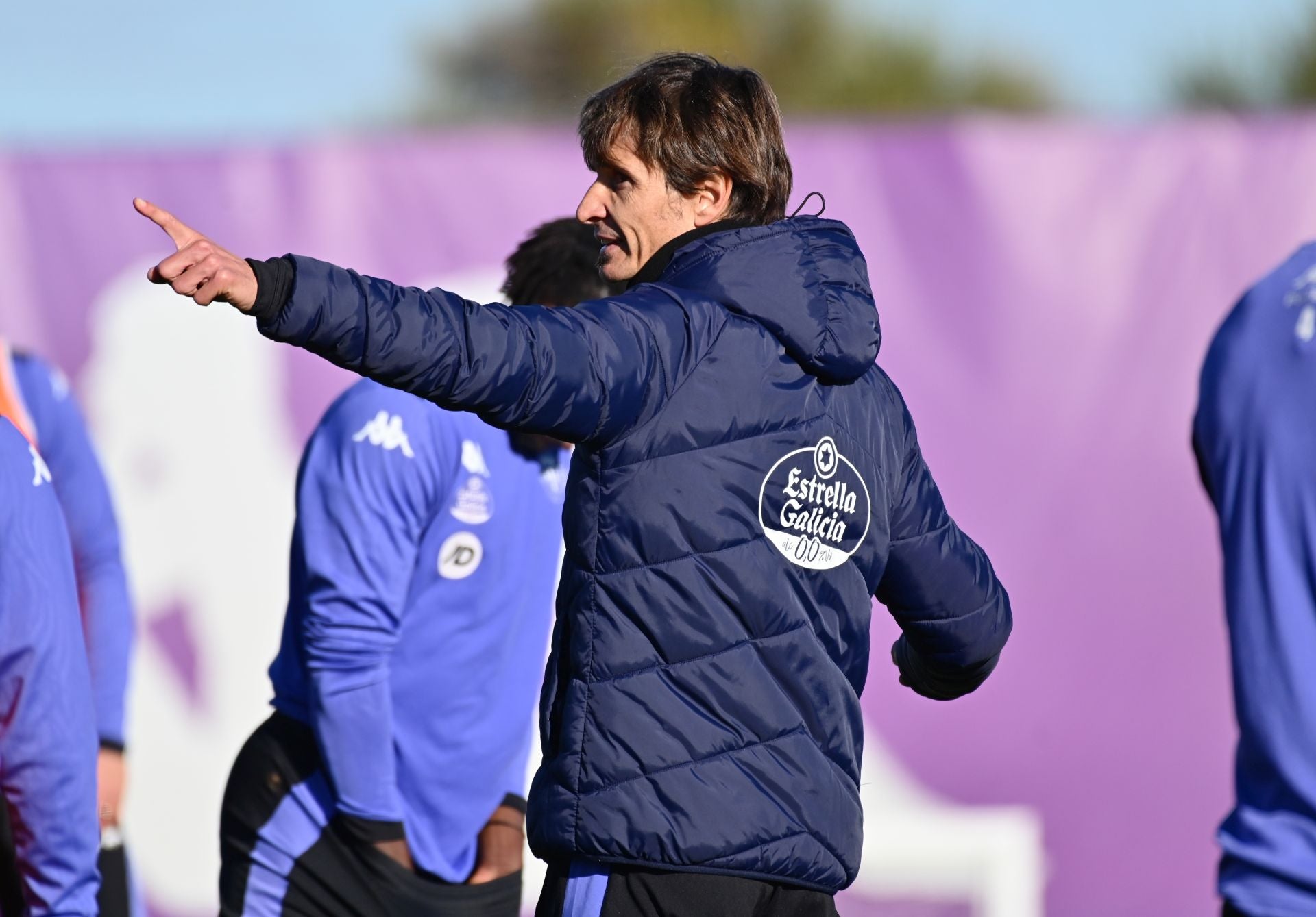 Entrenamiento del Real Valladolid