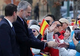 El Rey Felipe VI en el Alcázar de Segovia