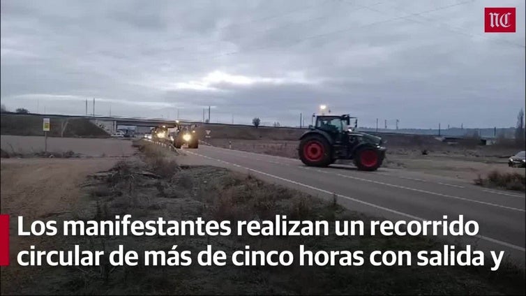 Nueva tractorada este martes en Valladolid