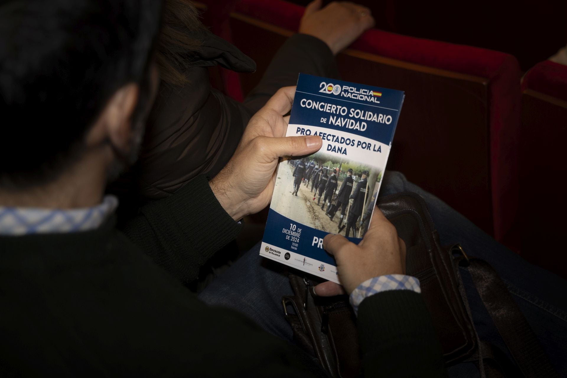 La banda de la Policía Nacional pone la nota solidaria por la DANA en Navidad