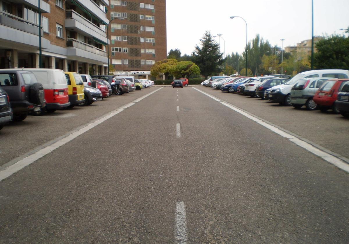 Calle Mariano García Abril, cerrada al tráfico hasta el 12 de diciembre.