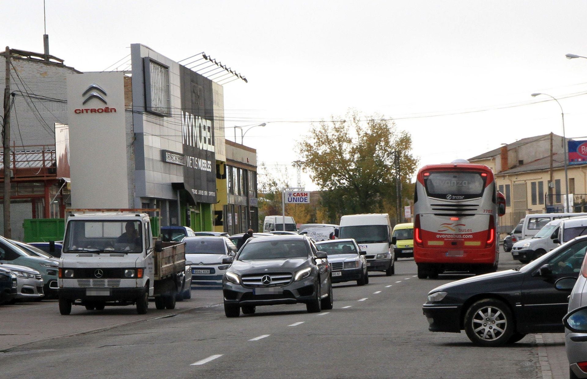 Tan solo un 11% de los segovianos usa el transporte público para ir a trabajar