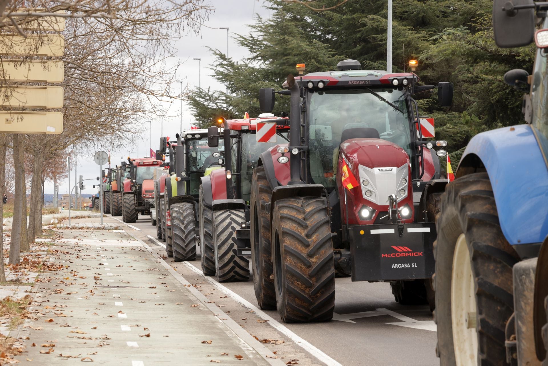 Los tractores vuelven a recorrer Valladolid