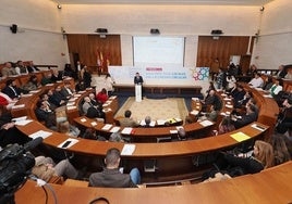 Jornada 'Economía Circular y Entidades Locales', celebrada en el Castillo de Fuensaldaña.