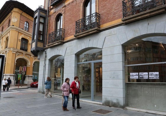 Local de la Calle Mayor, en la esquina con Alonso Fernández de Madrid, del nuevo restaurante de Villoldo.