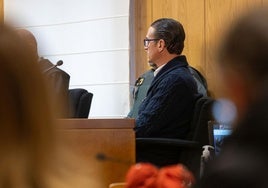 David Maroto, durante el juicio.