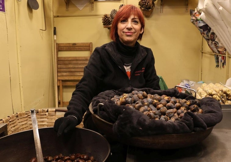 Begoña García: «El de castañera es un oficio camino de desaparecer»