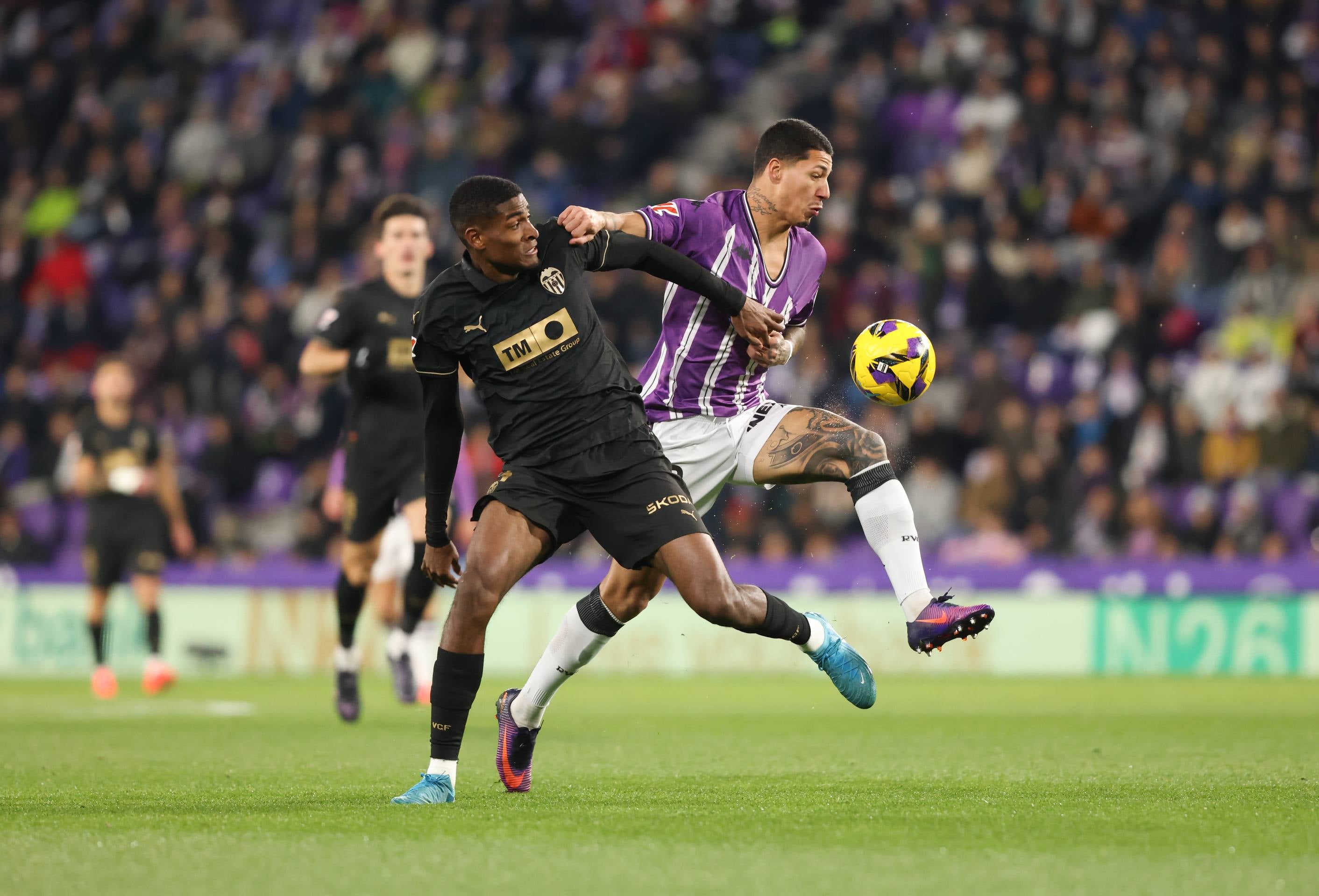 El triunfo del Real Valladolid ante el Valencia, en imágenes