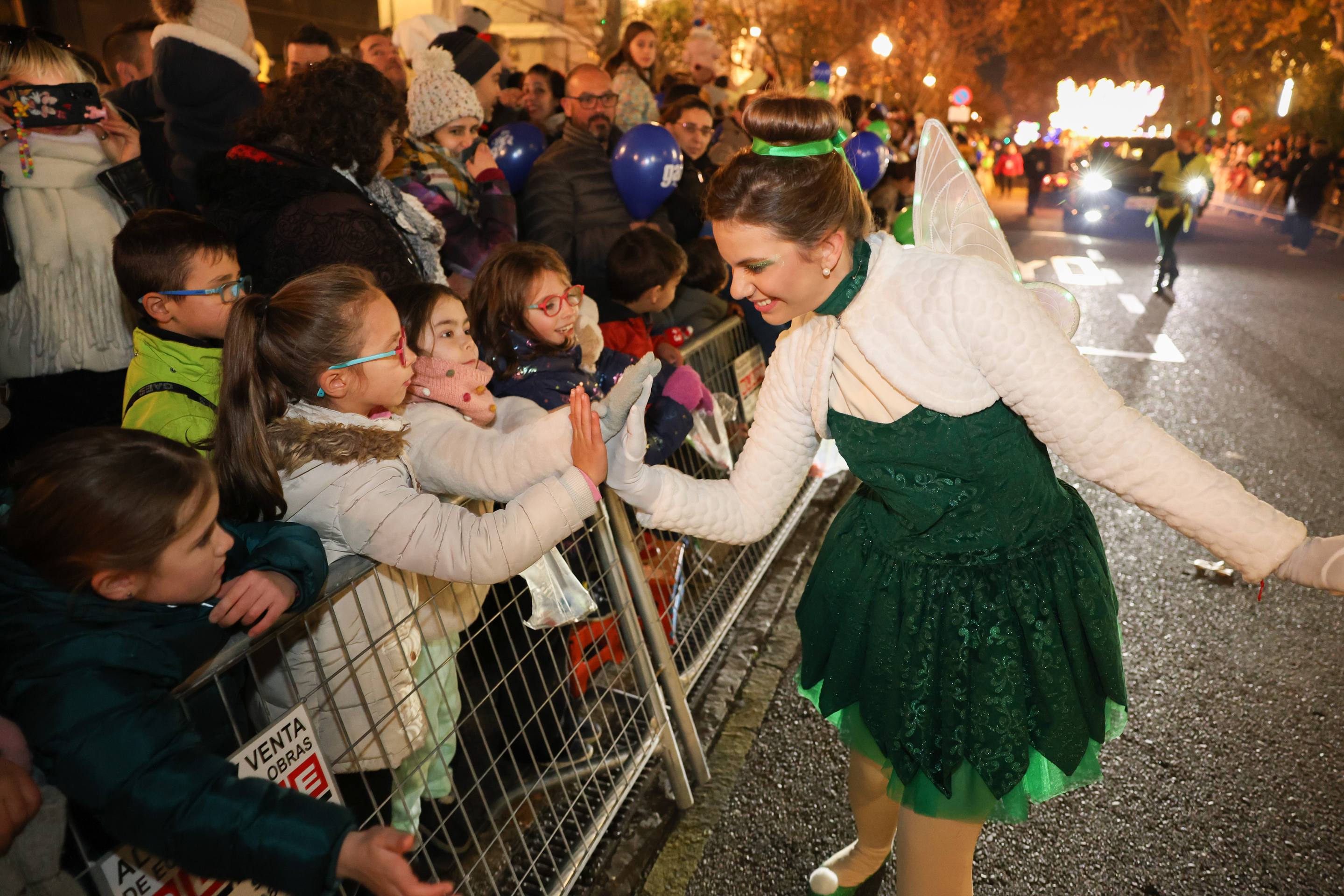 Las imágenes de la Cabalgata de Papa Noel en Valladolid