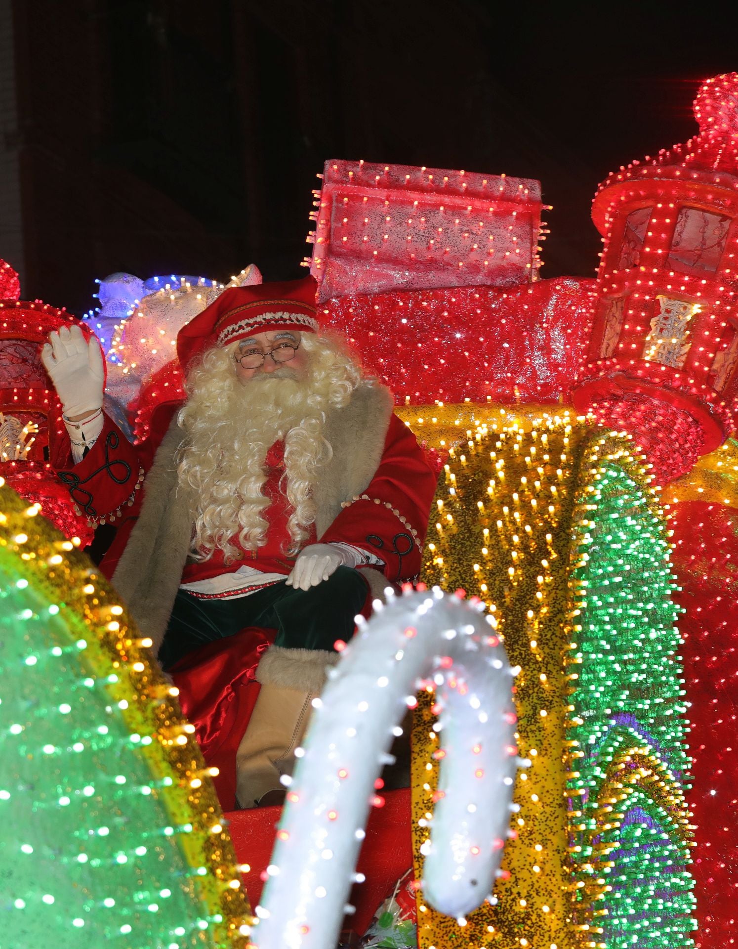 Papá Noel visita Palencia