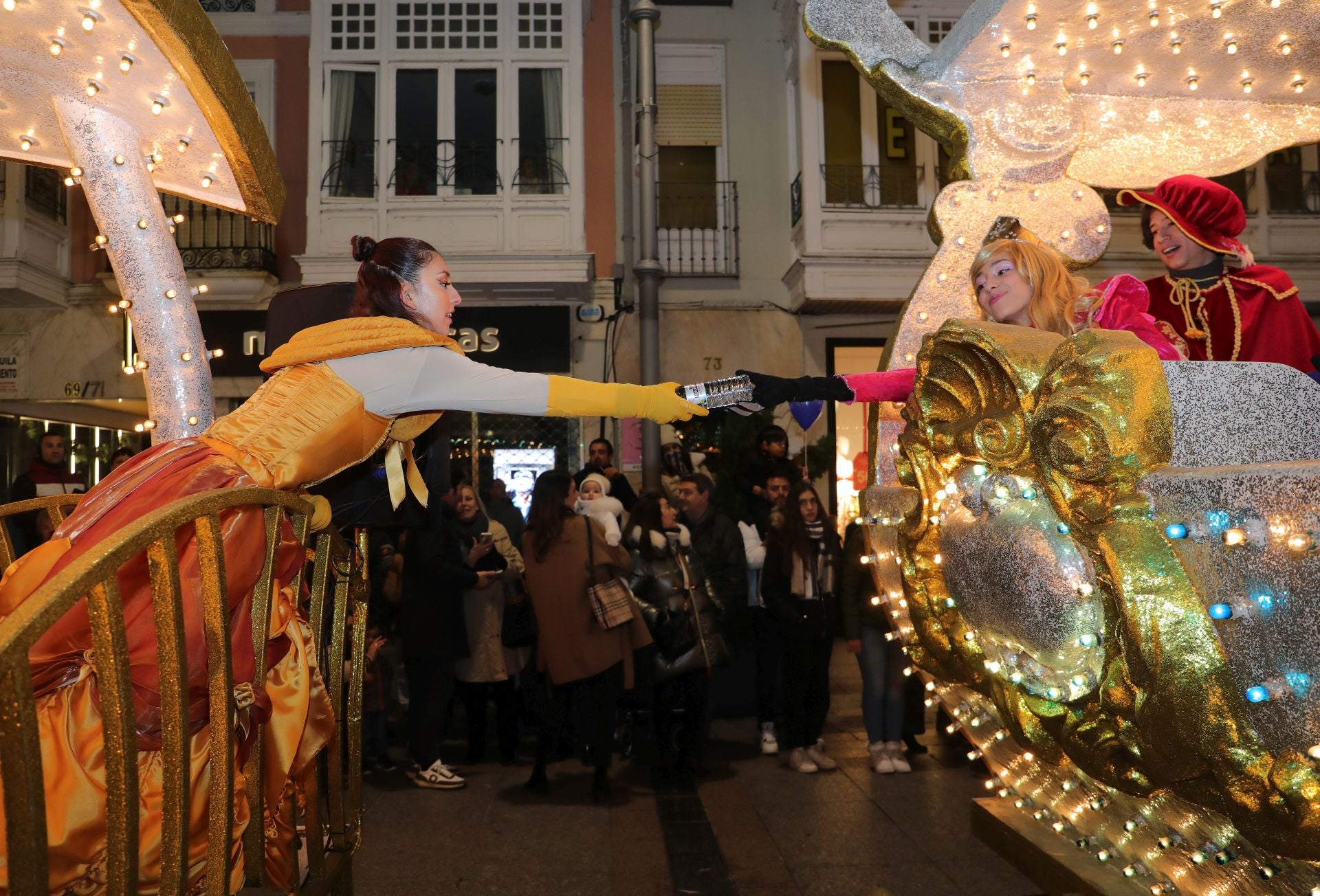 Papá Noel visita Palencia