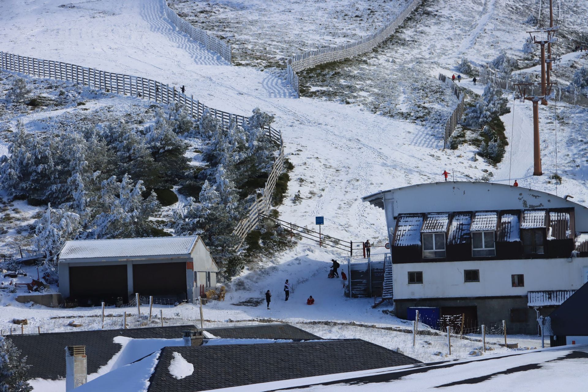 El peregrinaje disfrutón a la sierra, en fotos