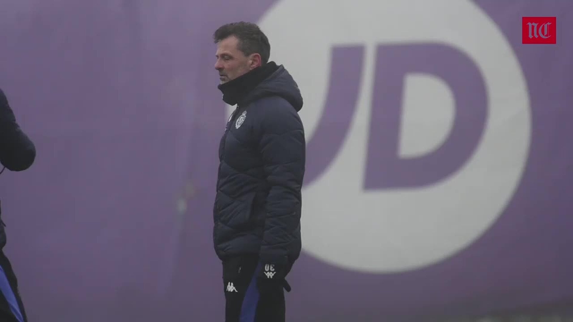 Diego Cocca dirige su primer entrenamiento con el Real Valladolid