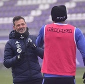 Cocca llega al Real Valladolid con un «Diego dales caña» que cambia por «compromiso»