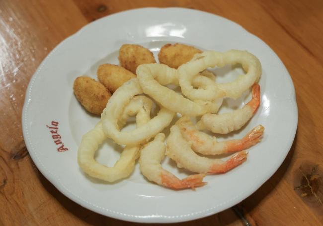 Fritos variados en el Ángela.