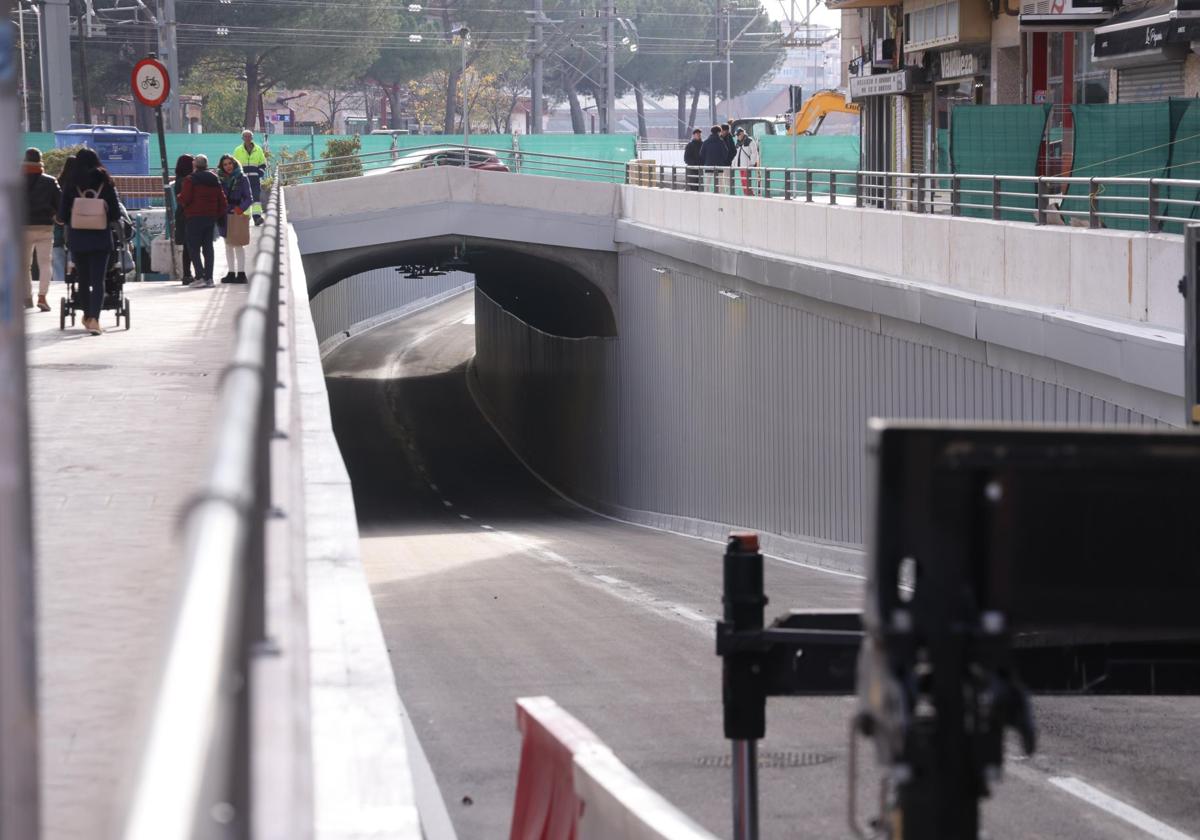 El túnel de Labradores, este martes.