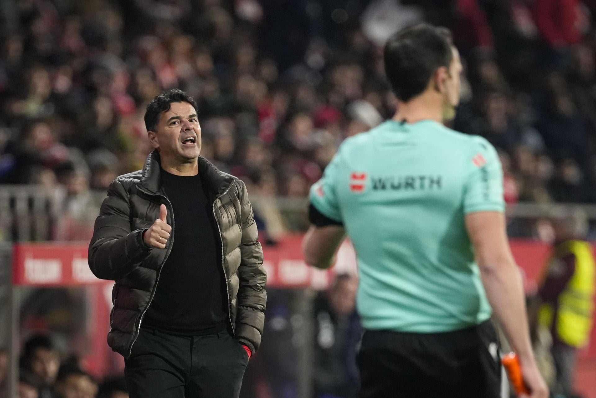 Las imágenes del partido entre el Girona y el Real Valladolid