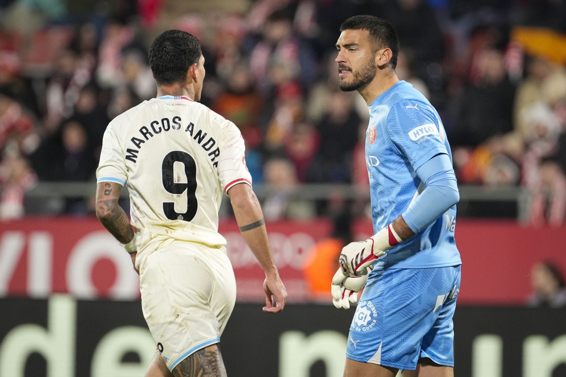 Las imágenes del partido entre el Girona y el Real Valladolid