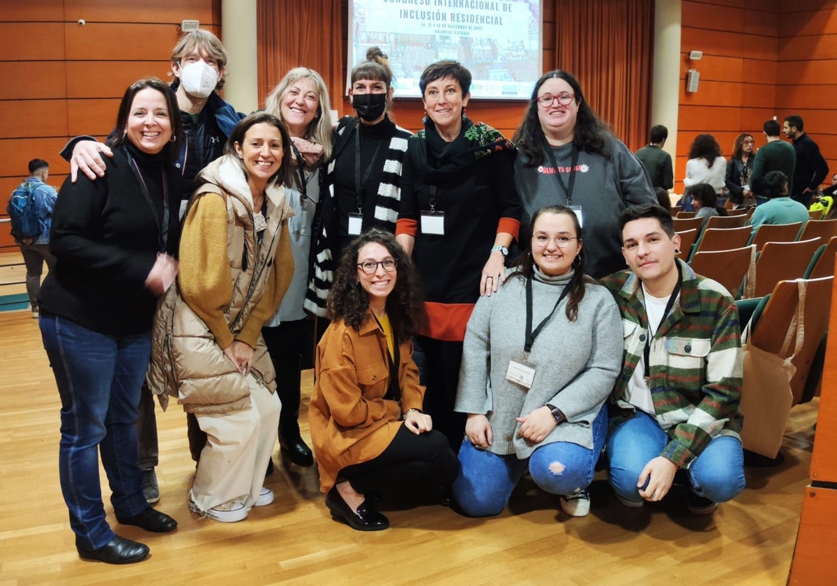 Participantes en una actividad de formación de Casa Caridad.