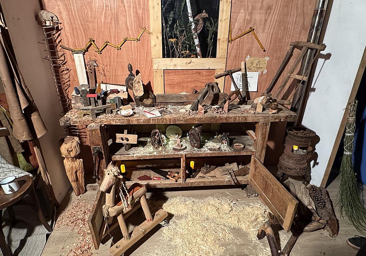 Imagen principal - Belenes de Navafría, San Ildefonso y Bercial.