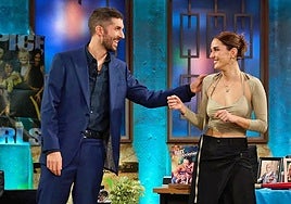 Silvia Alonso apareció inesperadamente en 'La Revuelta', el programa de su novio, David Broncano.