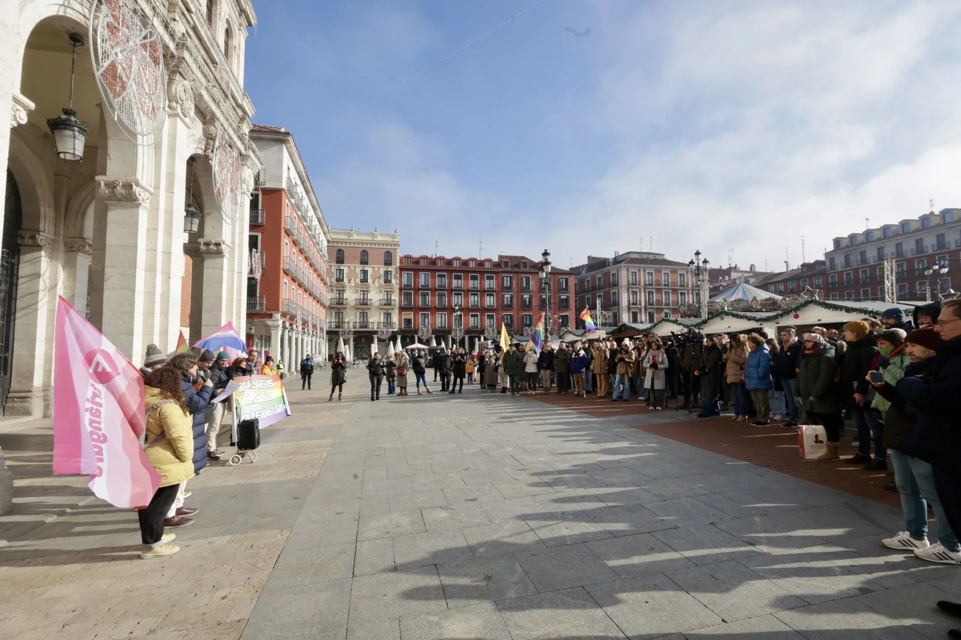 La protesta contra las agresiones homófobas, en imágenes