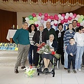 Los cien cumpleaños de Severina Arranz en Peñafiel