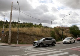 Montículo entre San Gabriel y Vía Roma.