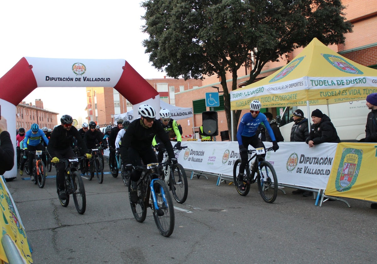 La XIII Bajo Cero Bike de Tudela de Duero, en imágenes