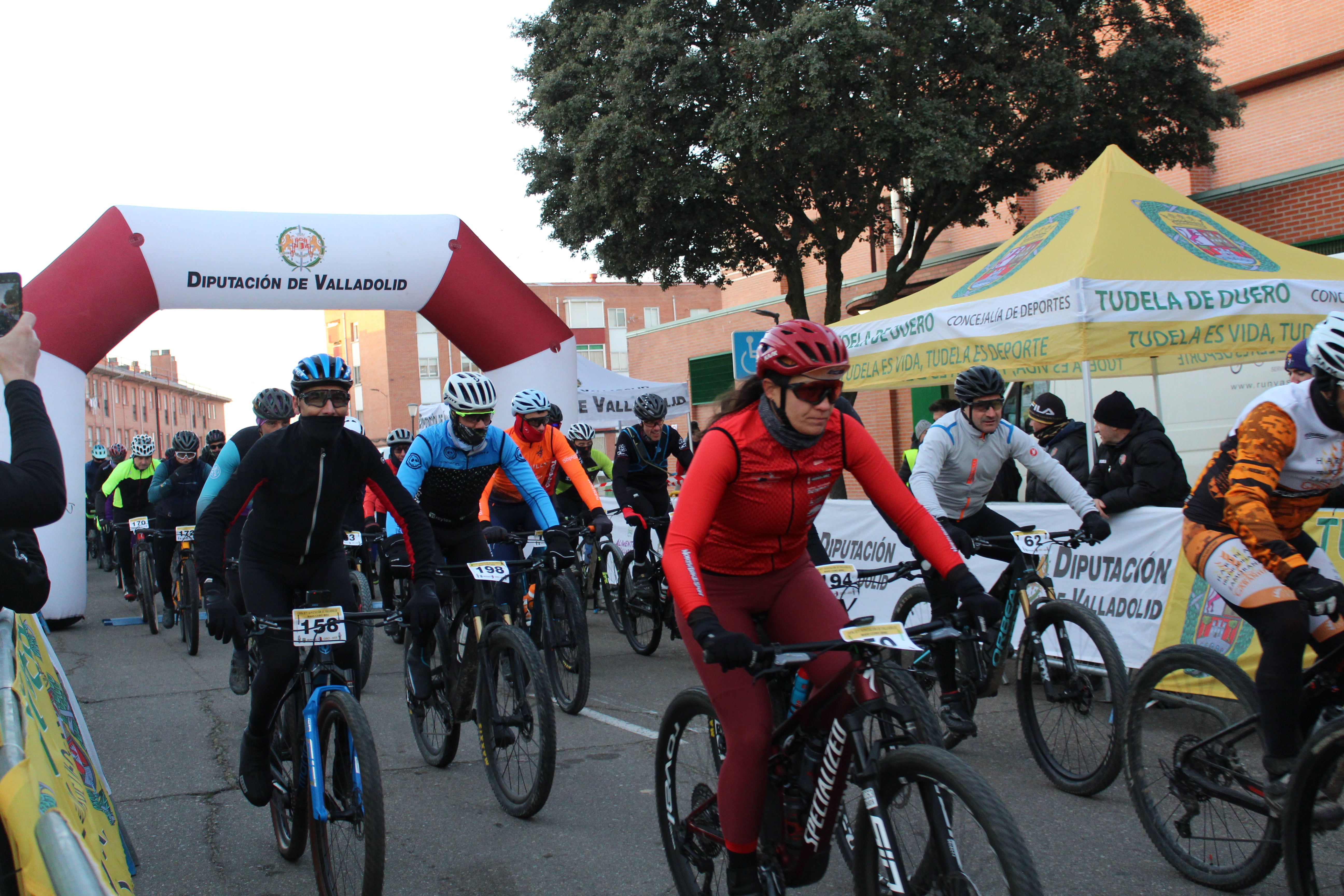 La XIII Bajo Cero Bike de Tudela de Duero, en imágenes