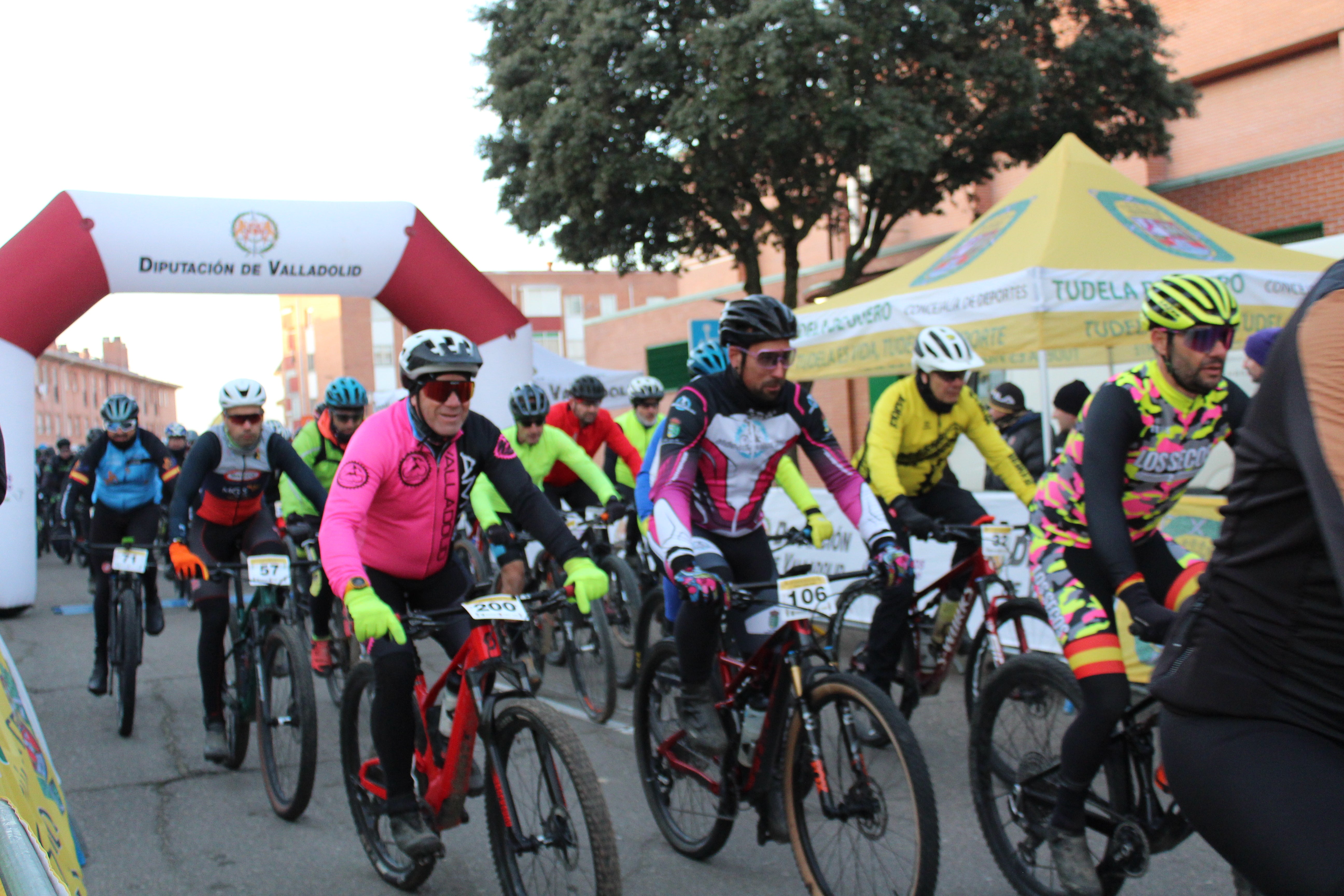 La XIII Bajo Cero Bike de Tudela de Duero, en imágenes