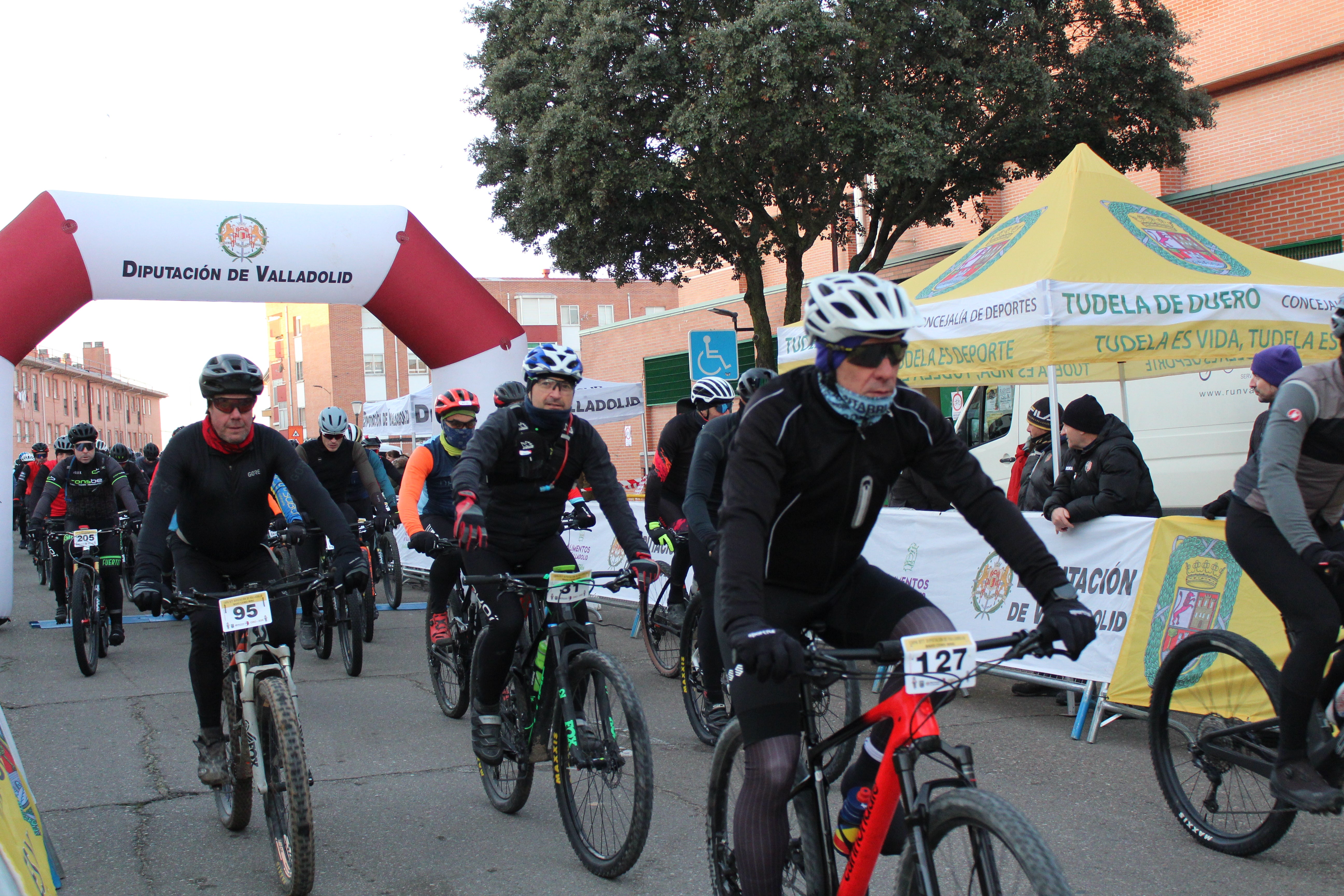 La XIII Bajo Cero Bike de Tudela de Duero, en imágenes