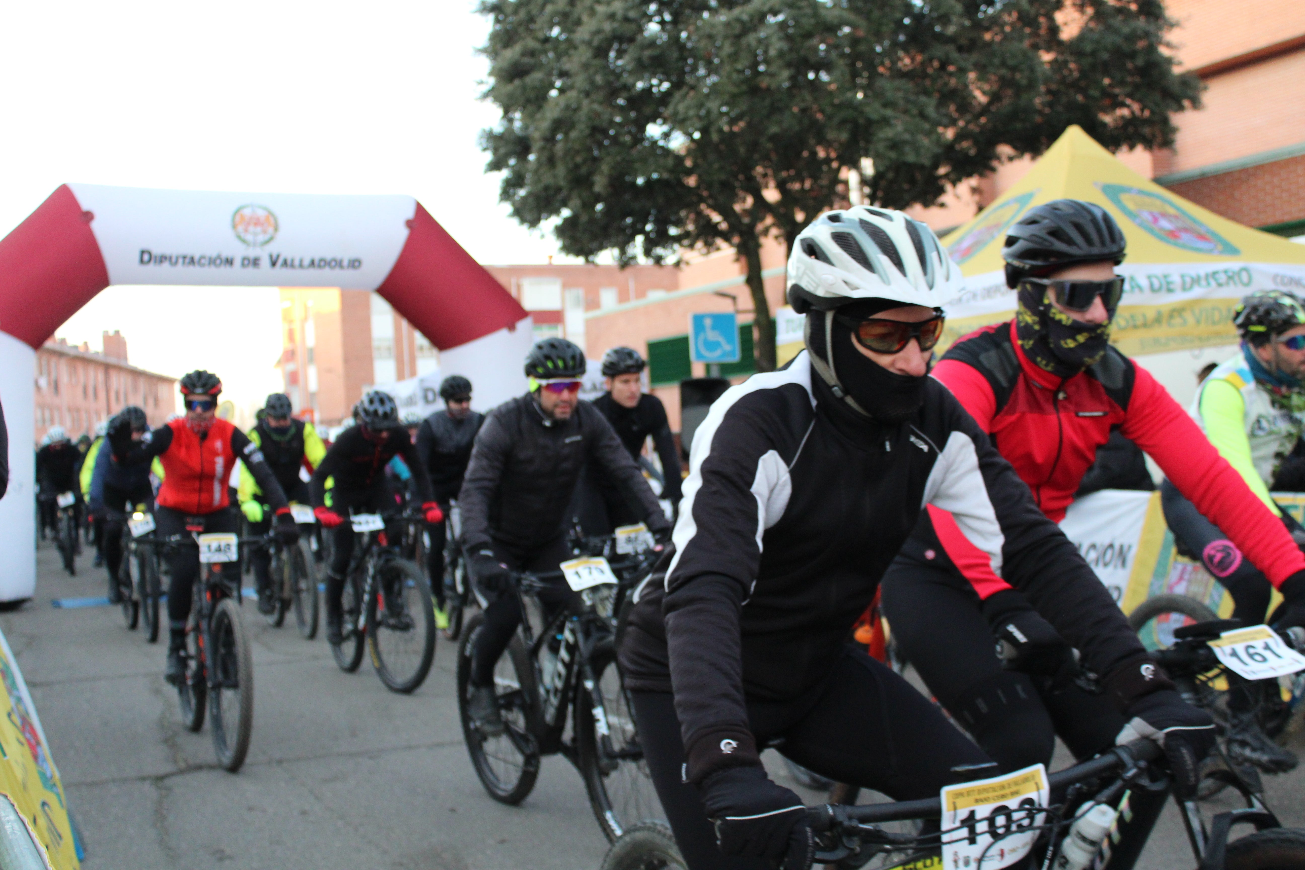 La XIII Bajo Cero Bike de Tudela de Duero, en imágenes