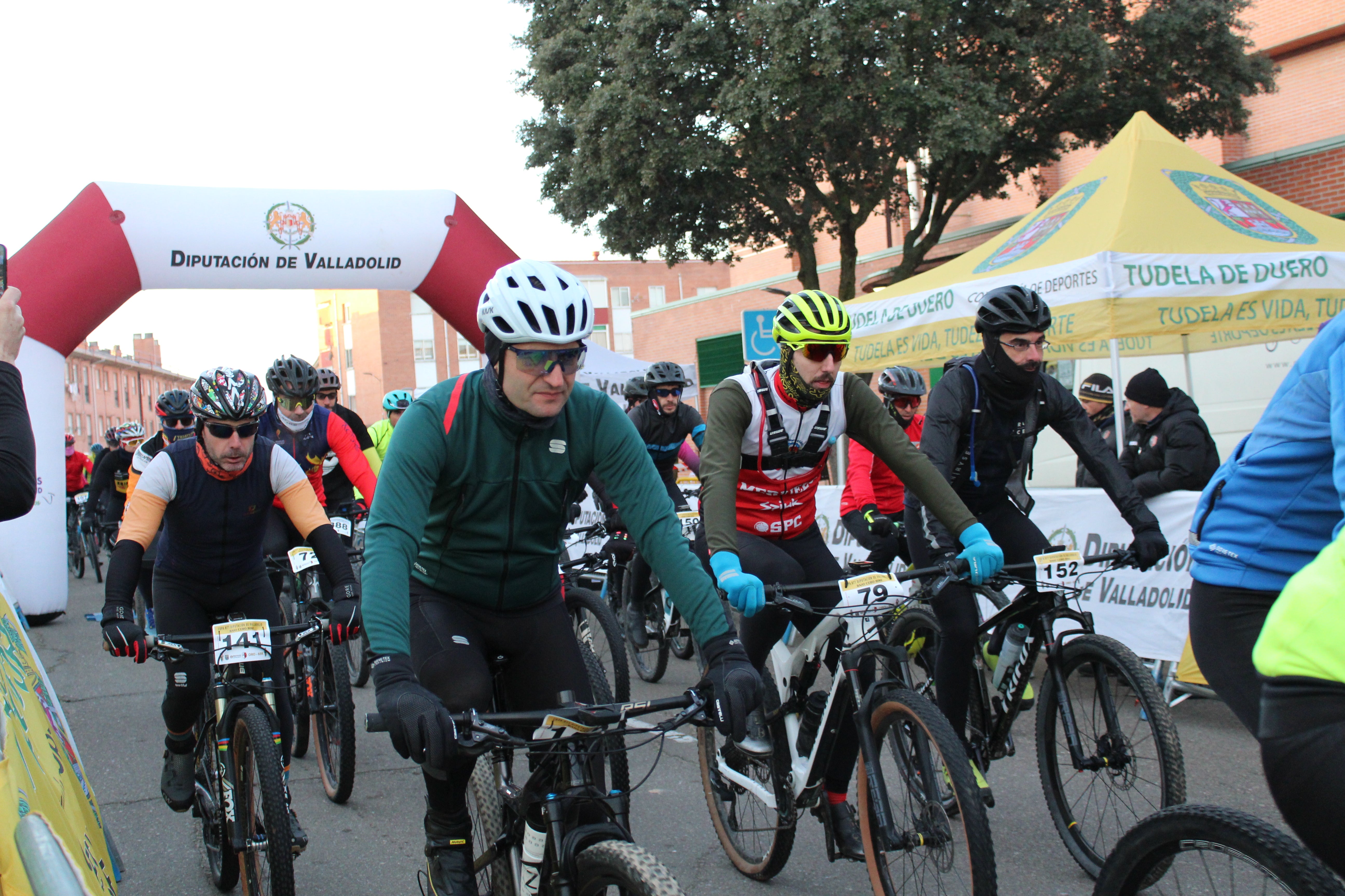 La XIII Bajo Cero Bike de Tudela de Duero, en imágenes