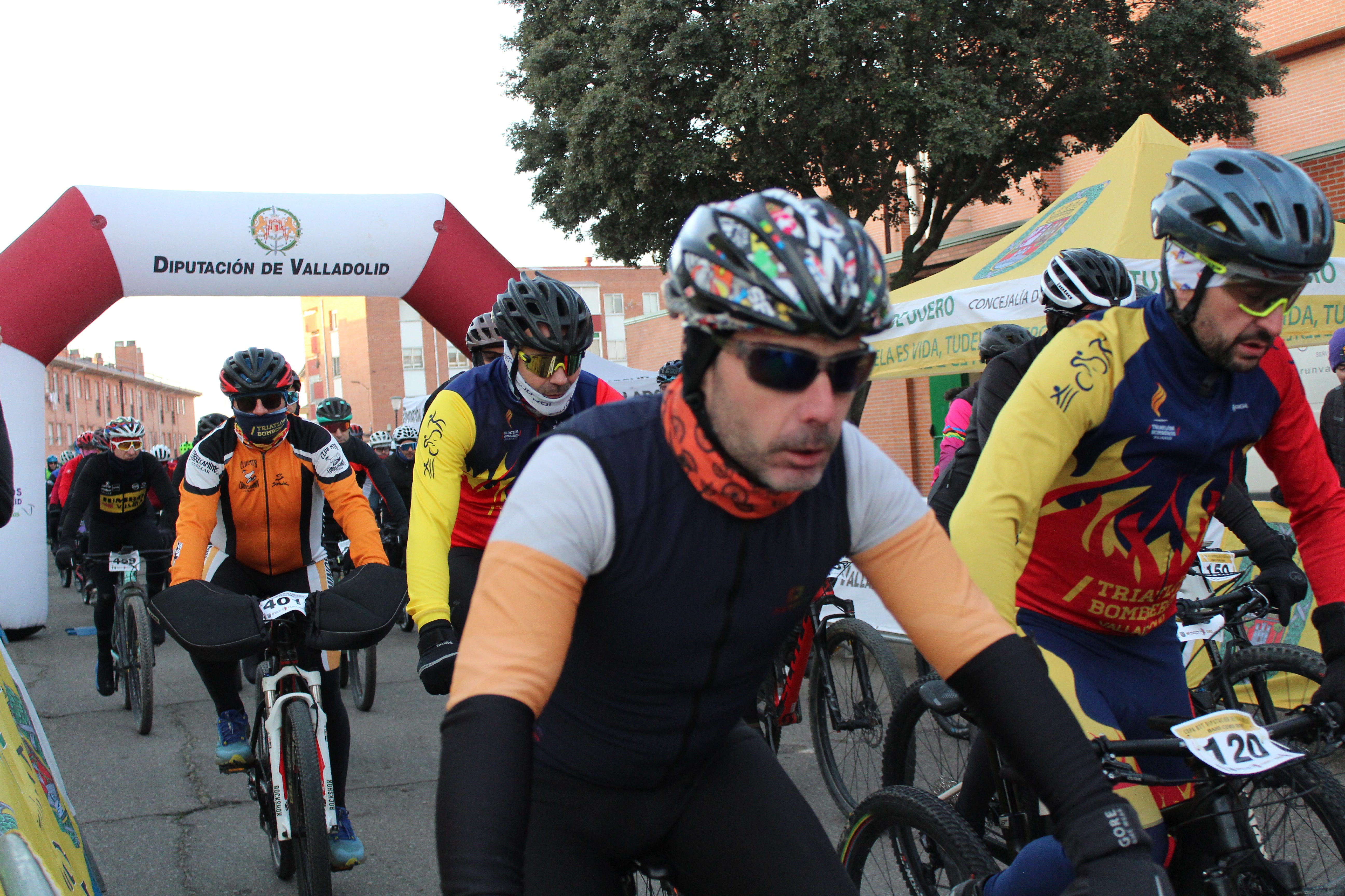 La XIII Bajo Cero Bike de Tudela de Duero, en imágenes