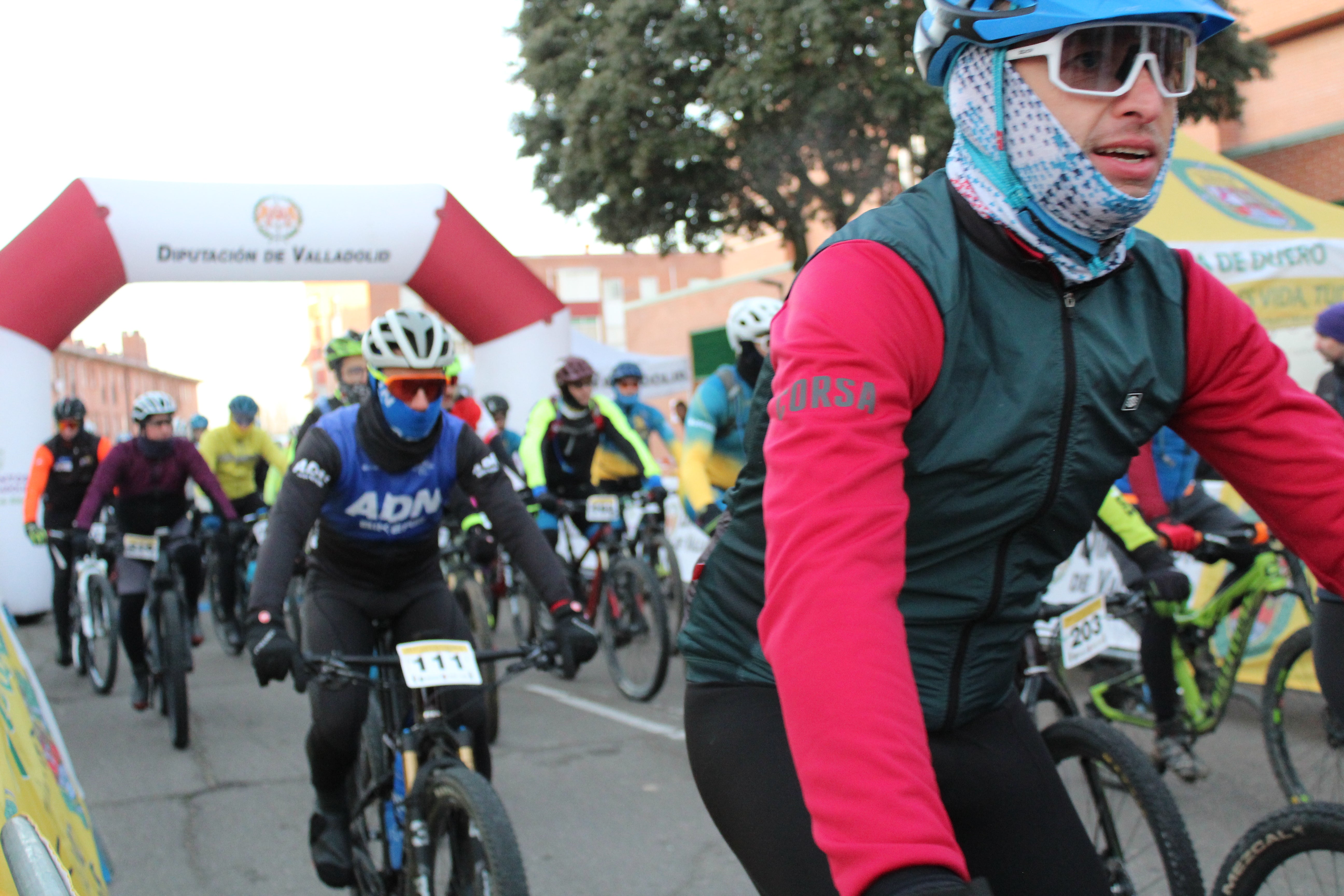 La XIII Bajo Cero Bike de Tudela de Duero, en imágenes