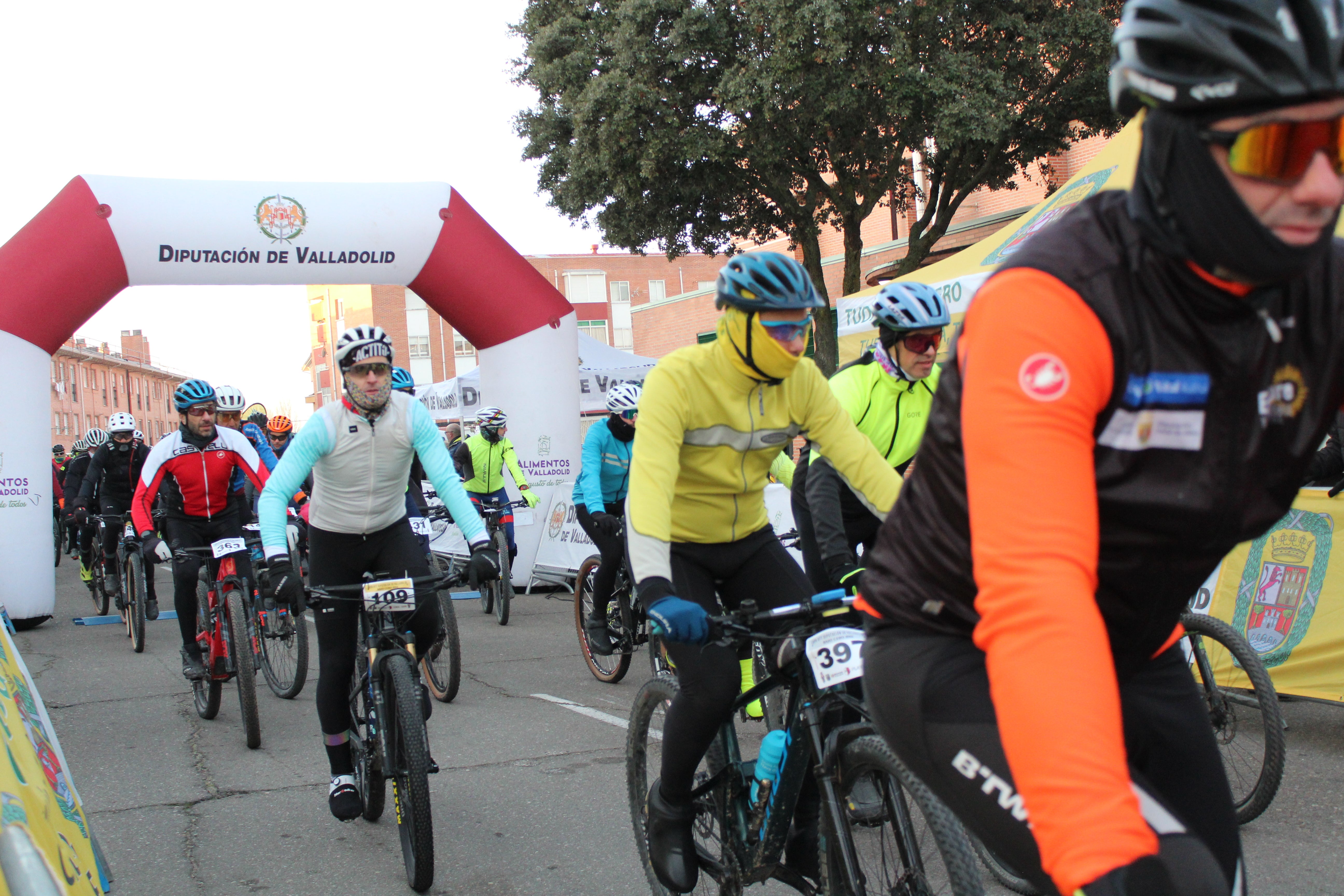 La XIII Bajo Cero Bike de Tudela de Duero, en imágenes