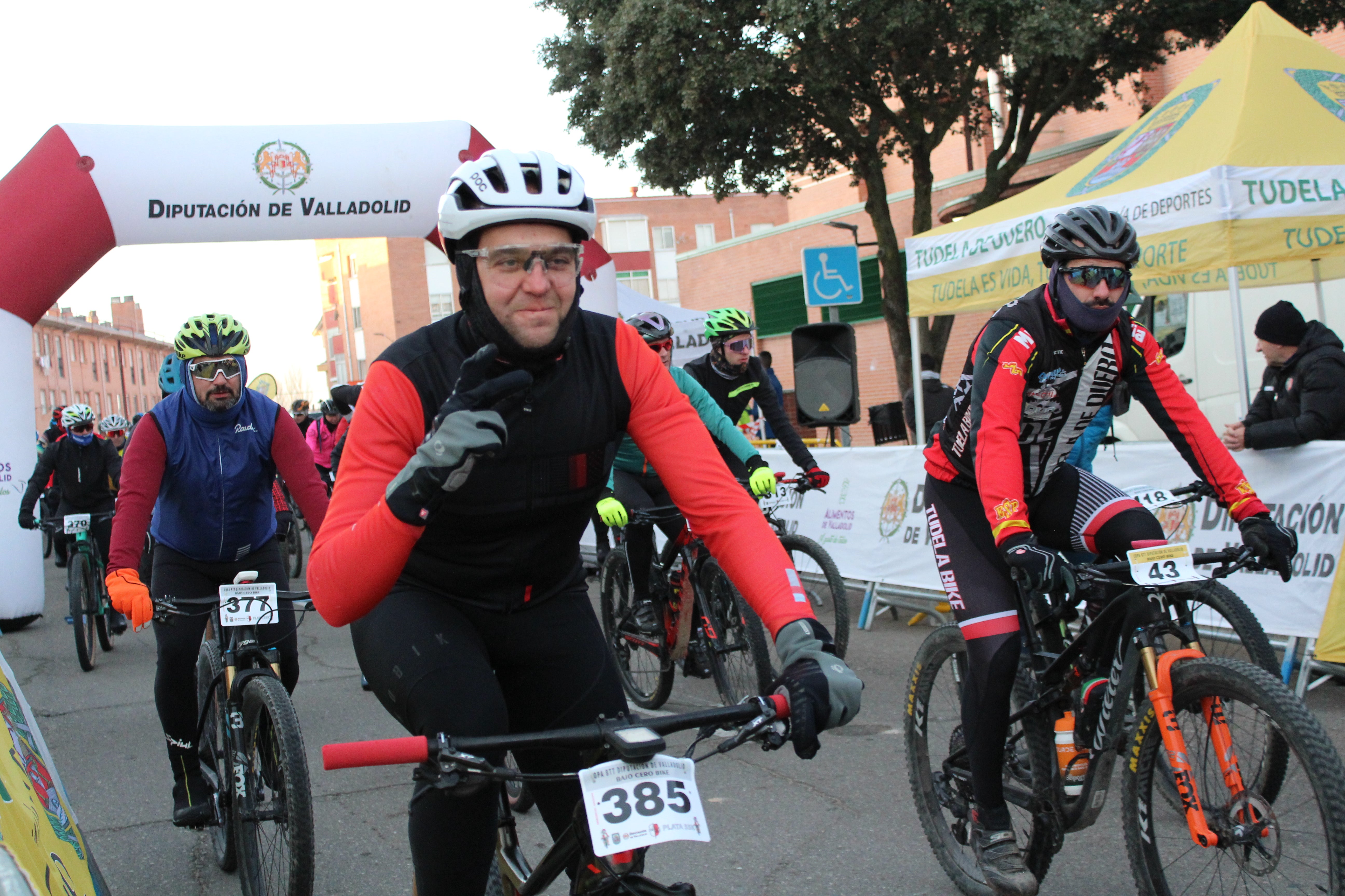 La XIII Bajo Cero Bike de Tudela de Duero, en imágenes