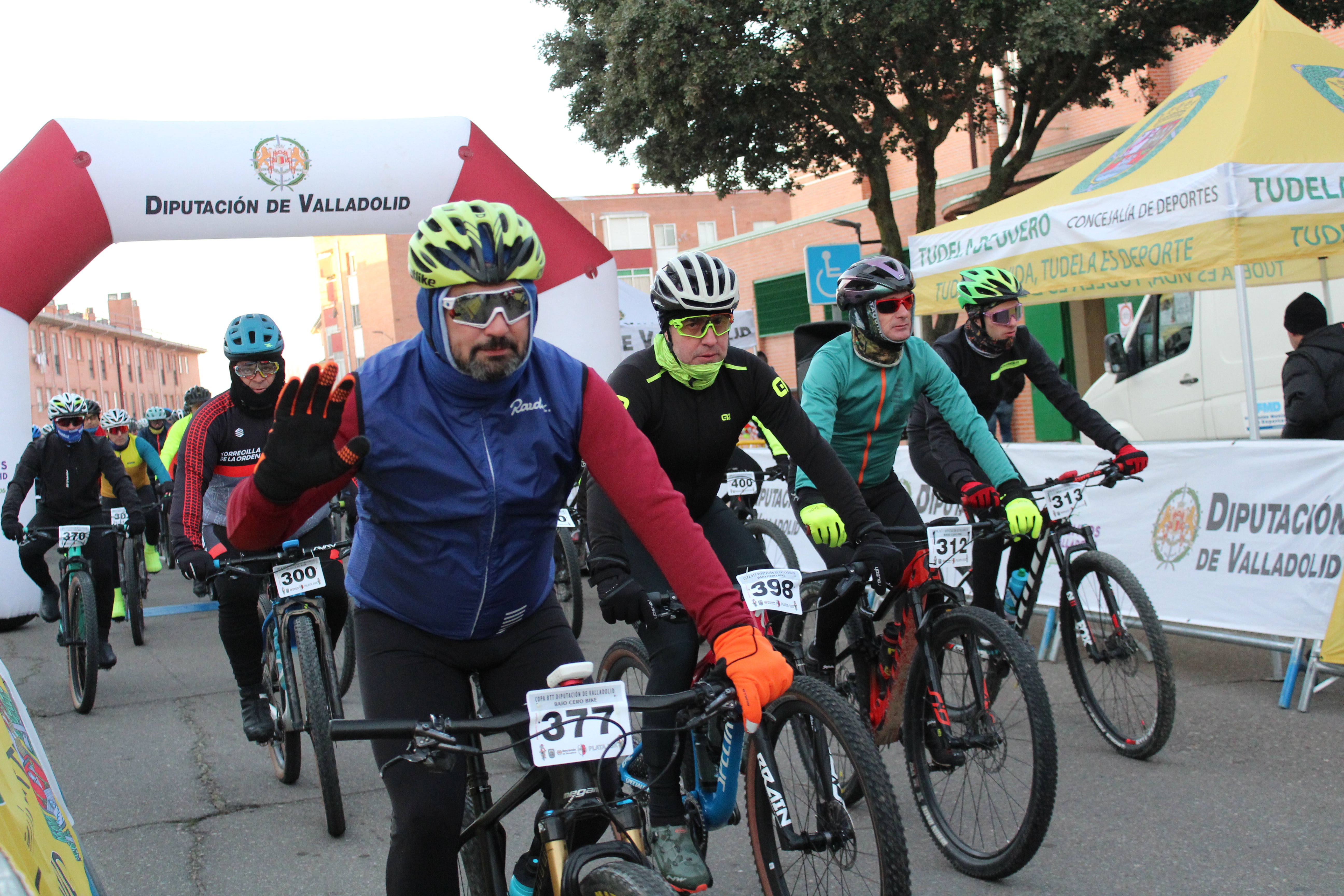 La XIII Bajo Cero Bike de Tudela de Duero, en imágenes